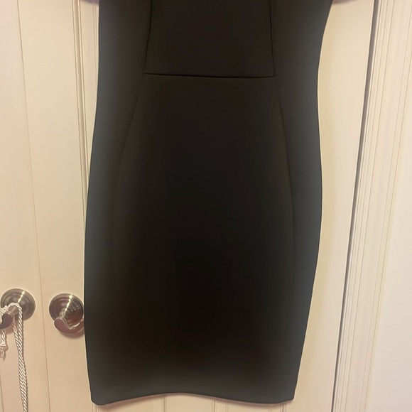 CALVIN KLEIN CLASSY BLACK DRESS SZ 10. New no tags - Picture 4 of 9